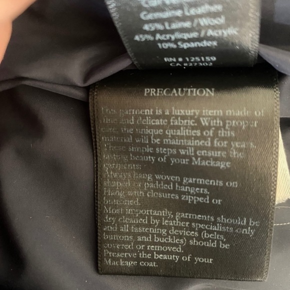 Mackage Brigid Knit Trim Duck Down Coat - Picture 6 of 15